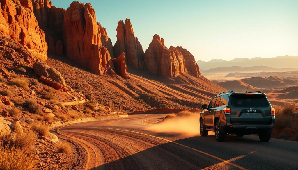 driving in Utah terrain