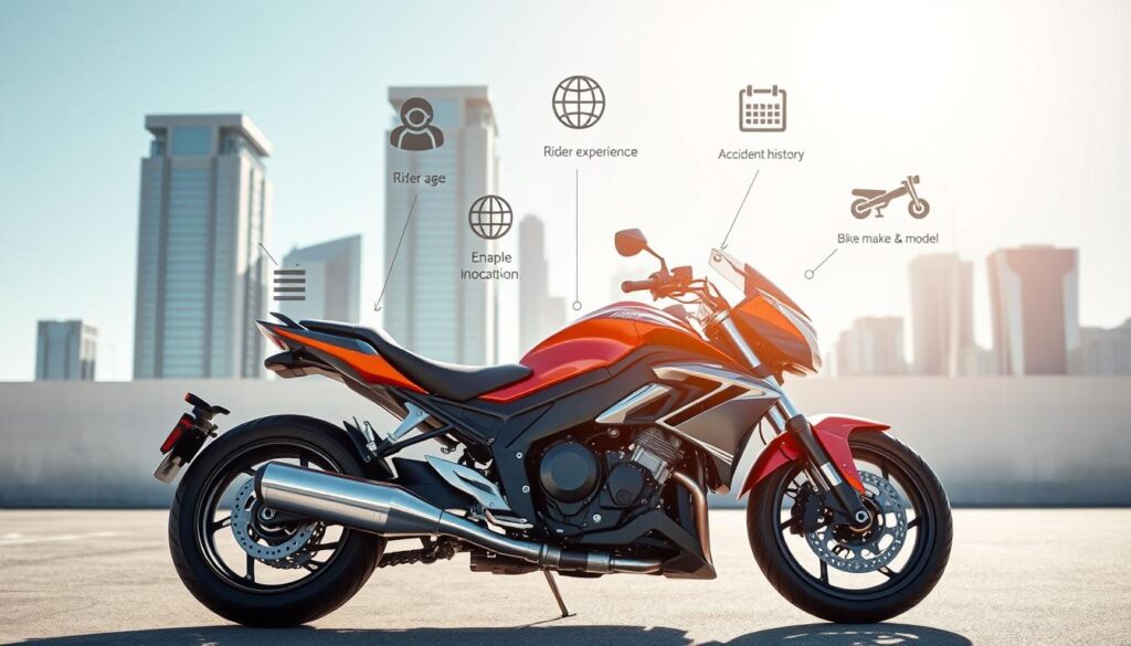 factors affecting motorcycle insurance rates